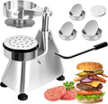 Machine à hamburger, machine de formage, presse, 10,2 cm, 1,2 cm, 1,5 cm, professionnel, acier inoxydable, pour galettes de 10
