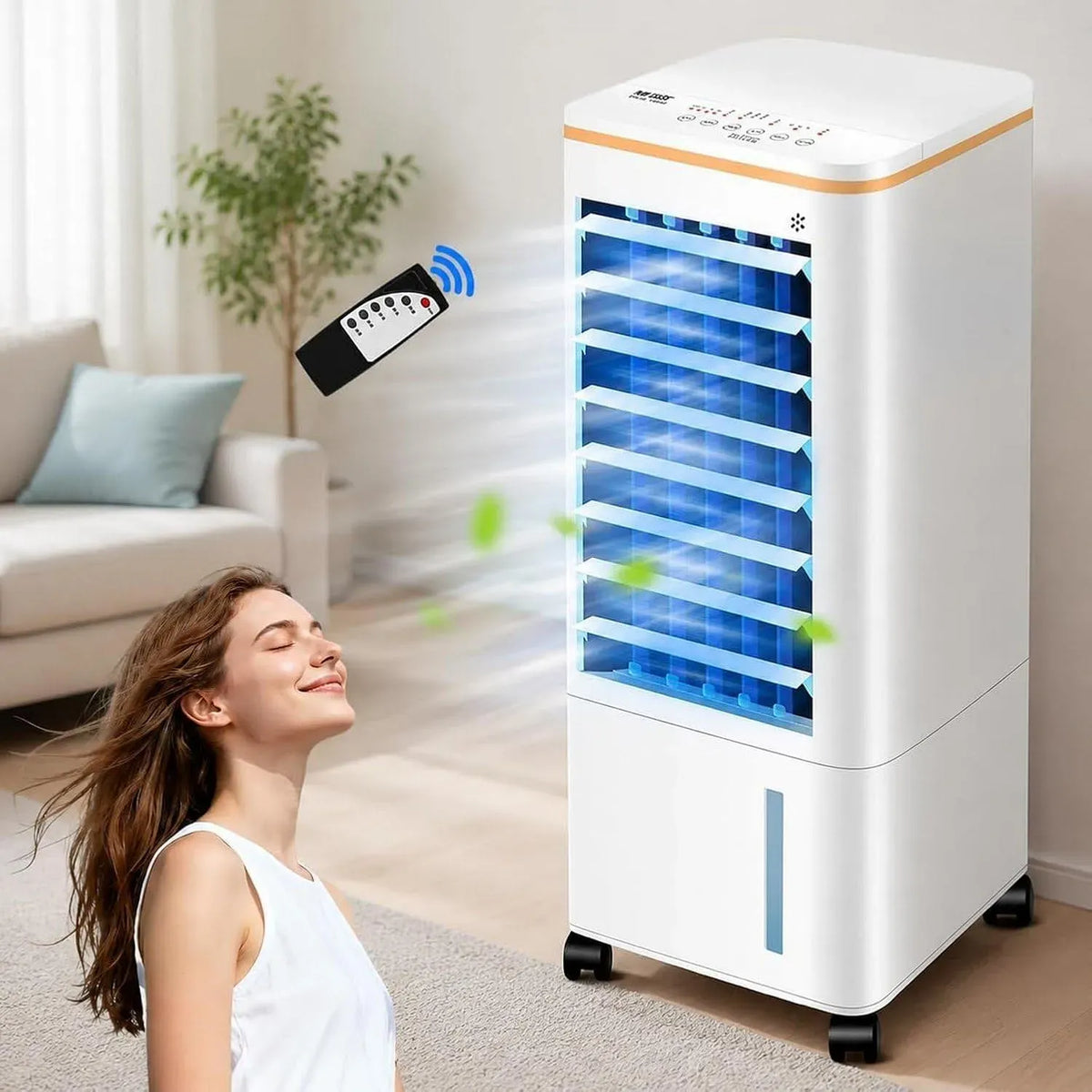 Climatiseur, portable, silencieux, Refroidisseur d'Air Portable Compact pour la Maison