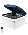 VEVOR Ventilateur, 35,6x35,6 cm, 12 V, camping, Couvercle Supérieur Électrique, Convient aux Ouvertures de Toit 35,6x35,6 cm, Pale 30,5 cm