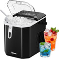 Machine à glaçons, portable, Mini Ice Maker 9 glaçons/6 min, 12 kg/jour, Portable et autonettoyante