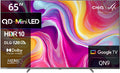 Smart TV M65QA9, 65 pouces, 120 Hz, téléviseur, 4K UHD, QLED, HDR, MEMC 60Hz, Gaming DLG 120Hz, Chromecast Intégré