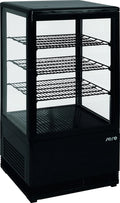 Produit plastique, Saro 330, 10051 Mini chaleur tournante Vitrine réfrigérante, SC 70, 70 l, noir