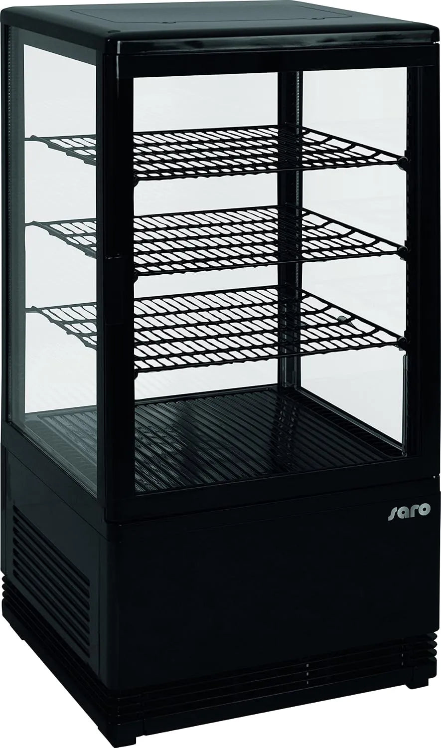 Produit plastique, Saro 330, 10051 Mini chaleur tournante Vitrine réfrigérante, SC 70, 70 l, noir