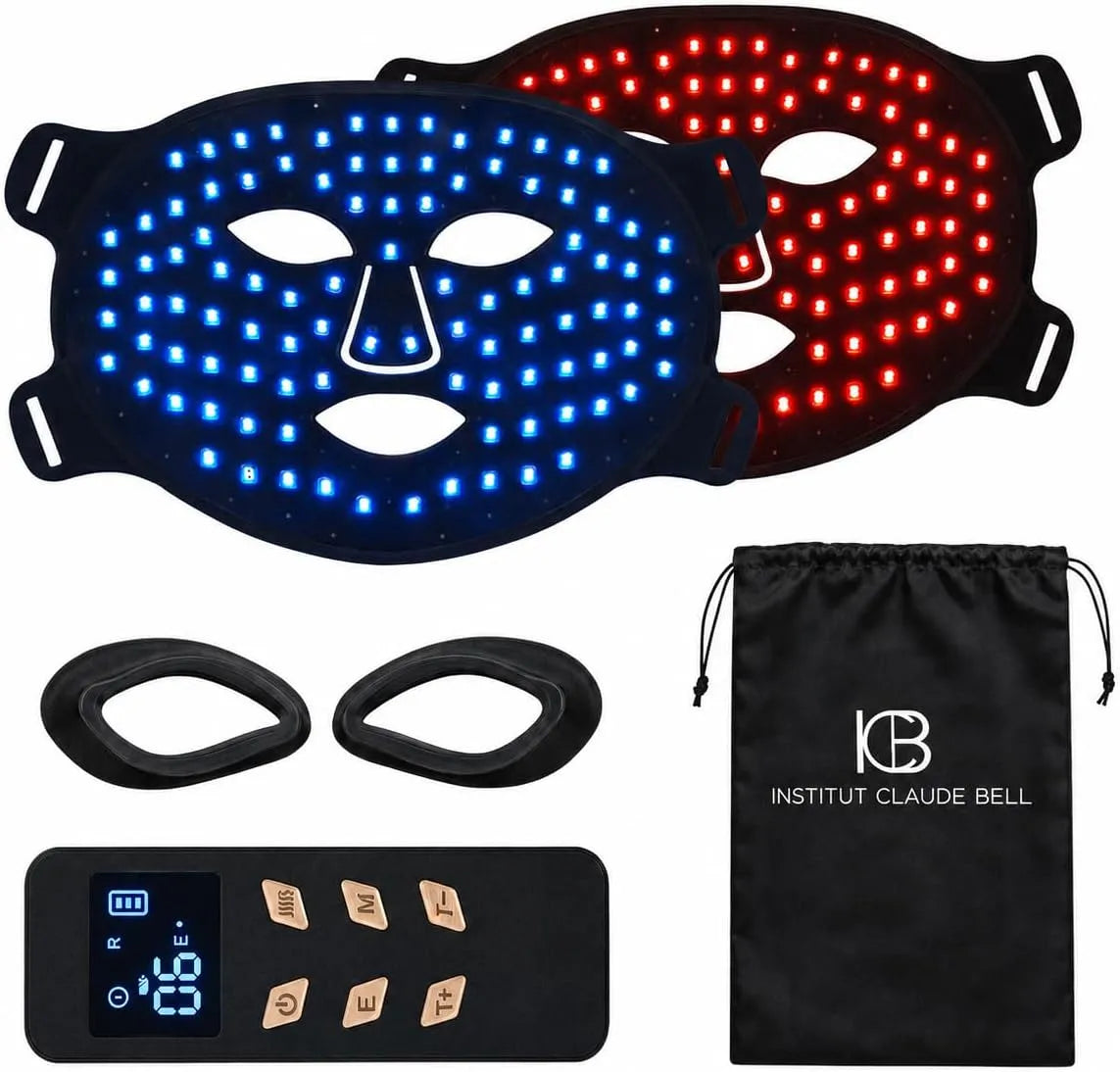 Institut Claude Bell Masque LED Visage 297 LED Multi-Spectre