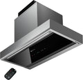 Hotte aspirante KPYR60BIS, 60 cm, 800 m3/h, classe énergétique E, hotte de cuisine, encastrable, tactile, acier inoxydable, LED réglable, télécommande