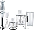 Braun MQ5245WH Blender, 1000 W, blanc, Inclut un Verre Doseur de 600 ml, 21 Vitesses et Fonction Turbo, MultiQuick 5