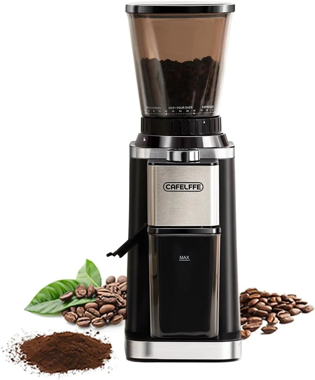 Kaffeemühle, Behälter, broyeur à grains de café, pour Over, CAFELFFE