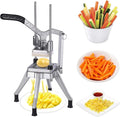 Trancheuse Électrique, Hachoir À Fruits Et Légumes, pour Coupe-Légumes Julienne Professionnel, Coupe-Frites en Acier Inoxydable, Coupe-Fruits en Cubes