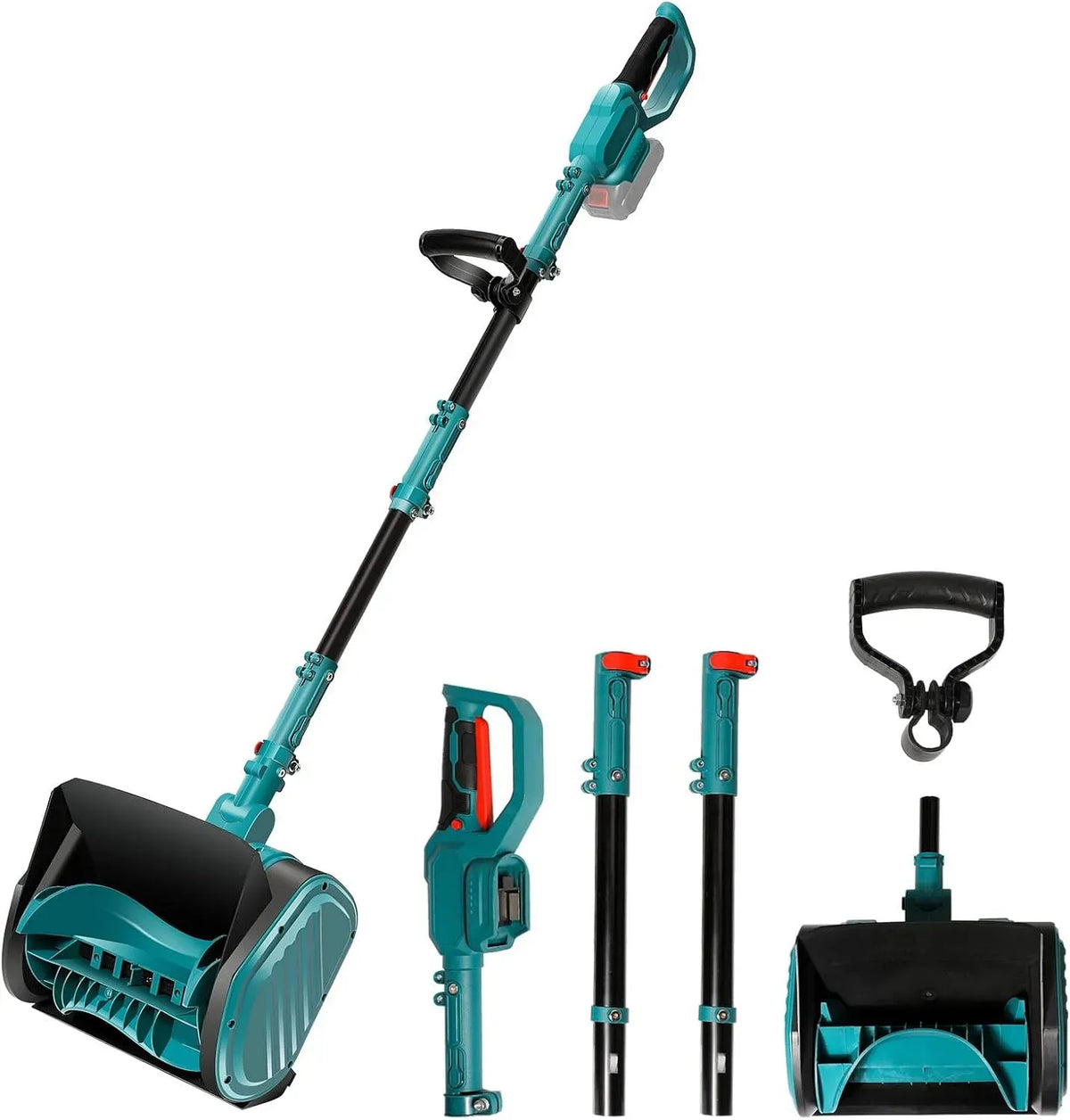 W 2200 Chargeur, machine de déneigement, 32cm, 600 W, 32 cm, 20 cm, sans fil, pour La Maison