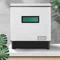 Lave-vaisselle, 1500 W, portable, acier inoxydable, blanc, Lave-vaisselle de table 1500 W Mini lave-vaisselle portable entièrement automatique en