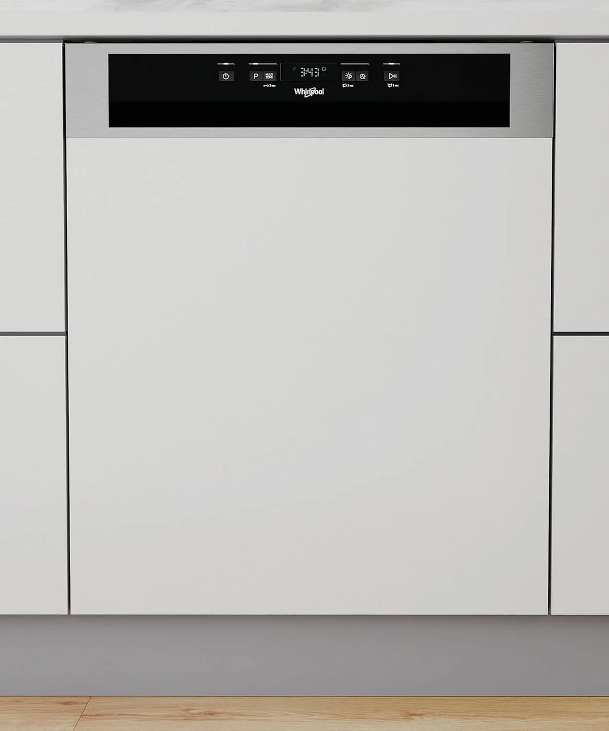 Whirlpool Lave-vaisselle, encastrable, acier inoxydable, WB 6020 P x, grande capacité - WB 6020 P x