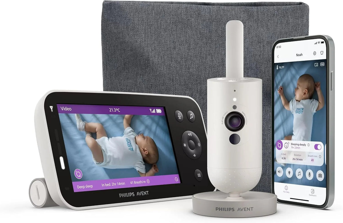 Philips SCD971/26 Babyphone, moniteur vidéo pour bébé, dalle IPS
