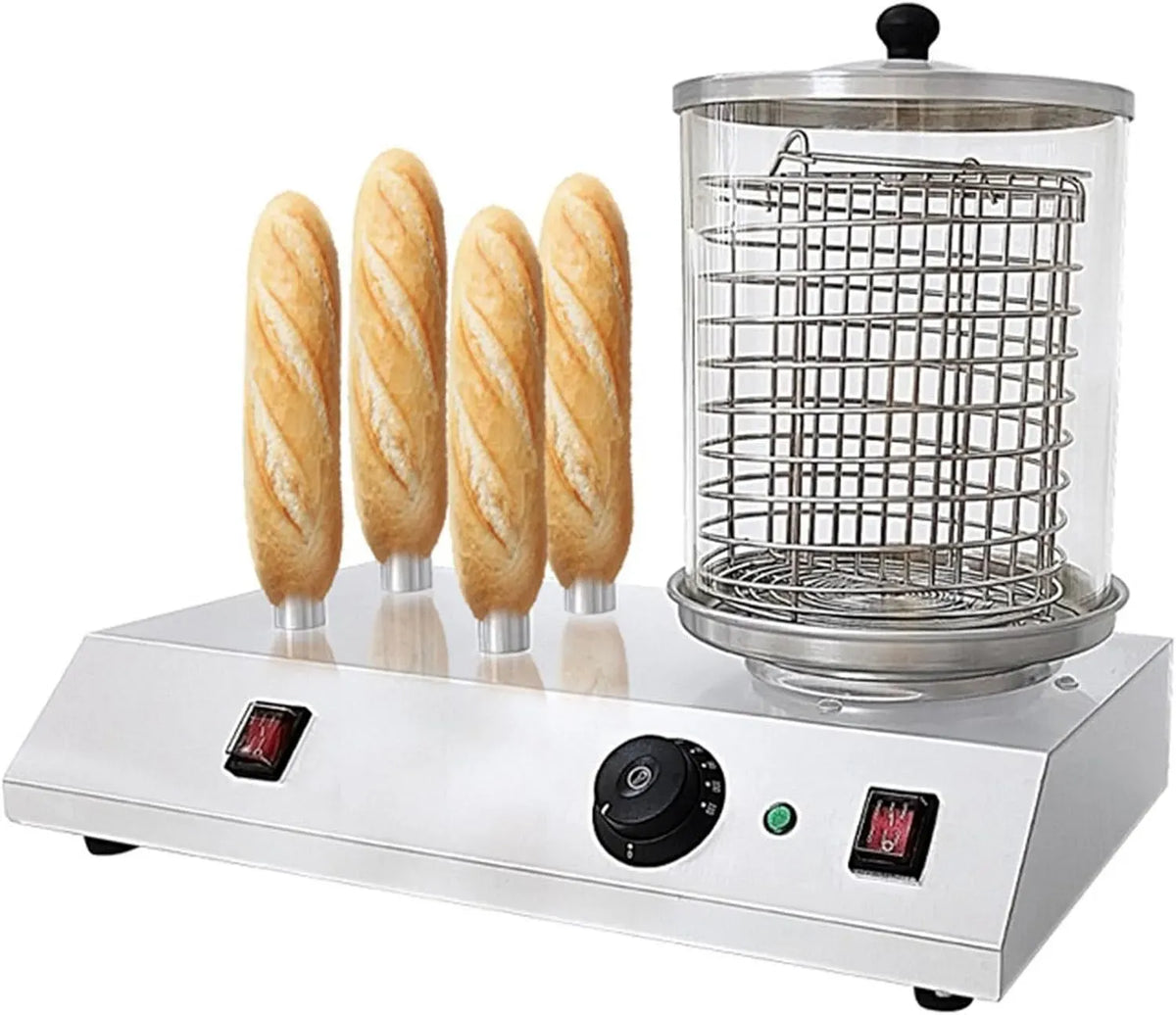 Grille-pain, vapeur, professionnel, appareil électrique grille-pain, Chauffe-hot-dog électrique commercial