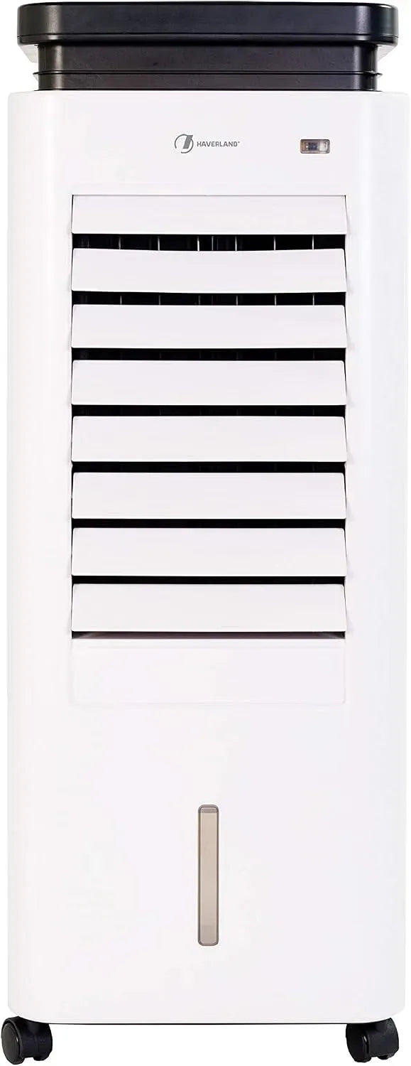Rafraîchisseur d'air, 5.5 L, 60 W, 3 vitesses, oscillation, silencieux, Oscillation Verticale et Horizontale, Mode Bébé et ECO, 20 m²