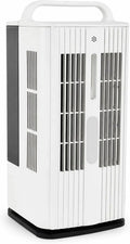 Rafraîchisseur d'air, 1,7 L, portable, 3 vitesses, oscillation, grand réservoir, blanc, Oscillation à 120°, Télécommande et Veilleuse RVB