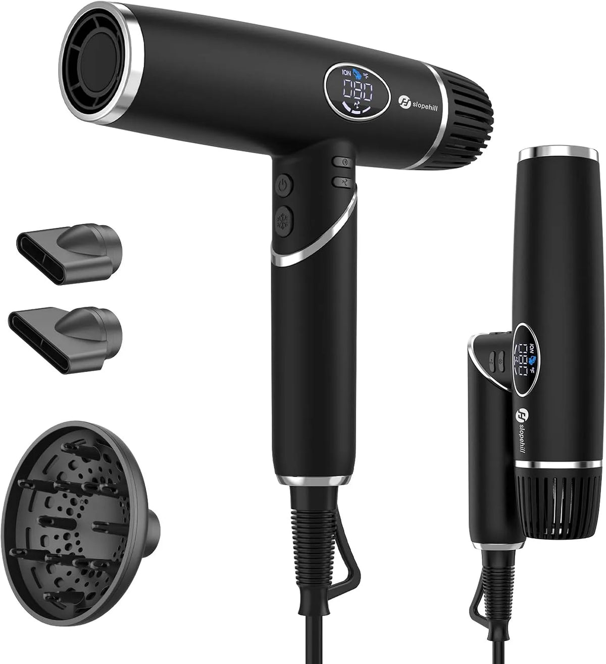 Accessoire pour appareil, écran LCD, professionnel, silencieux, noir, Contrôle de la Température, Diffuseur Magnétique, Faible Bruit