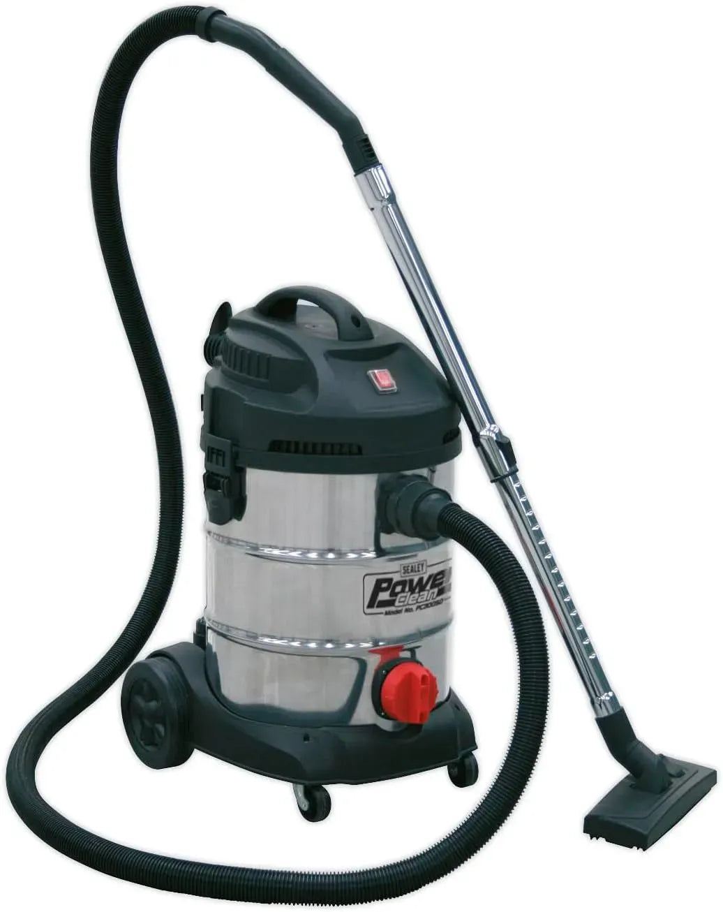 Aspirateur, 1400 W, 240 V, Sealey PC300SD 1400W/, industriel