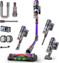 Aspirateur 600W/58000Pa/75min, 600 W, appareil électrique d'aspiration, Aspirateur Balai sans Fil