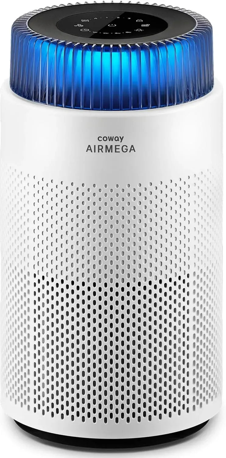 Purificateur d'air, 244 m³/h, 20 dB, COWAY CADR 244, filtre HEPA contre allergies, AIRMEGA 100, Reconnu par ECARF