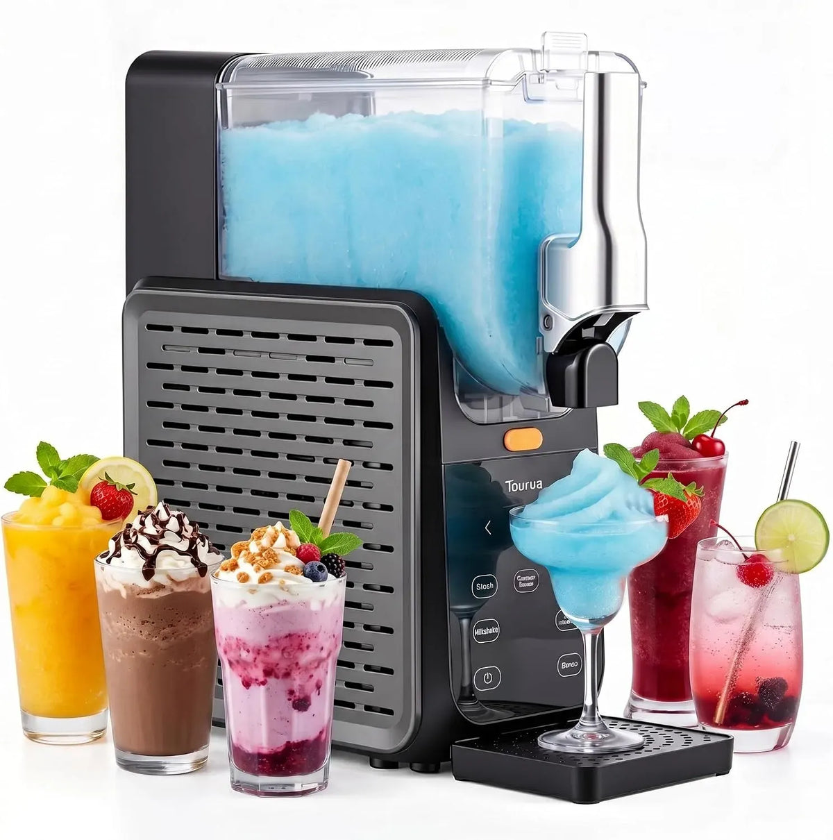 Machine à granit, machine à glace, 2,8 L, 5 programmes