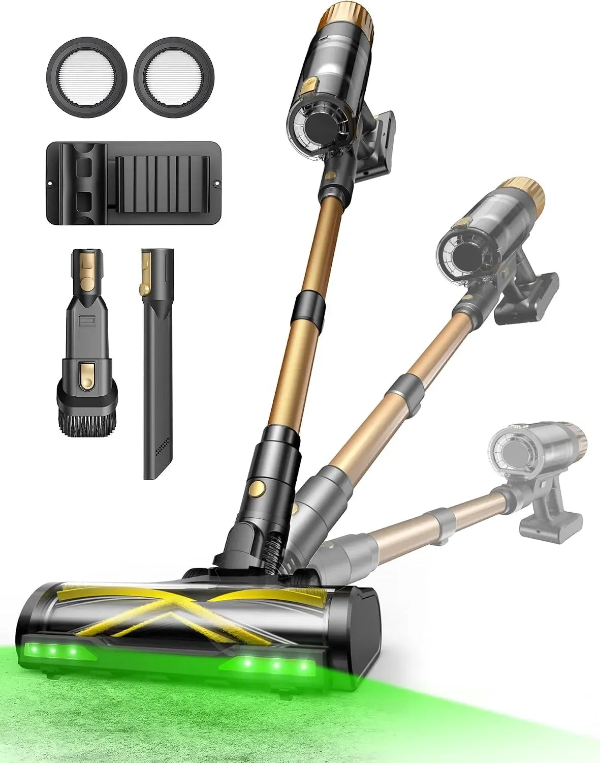 Aspirateur 50Kpa/65Min, appareil électrique d'aspiration, Ultenic Aspirateur Balai sans Fil