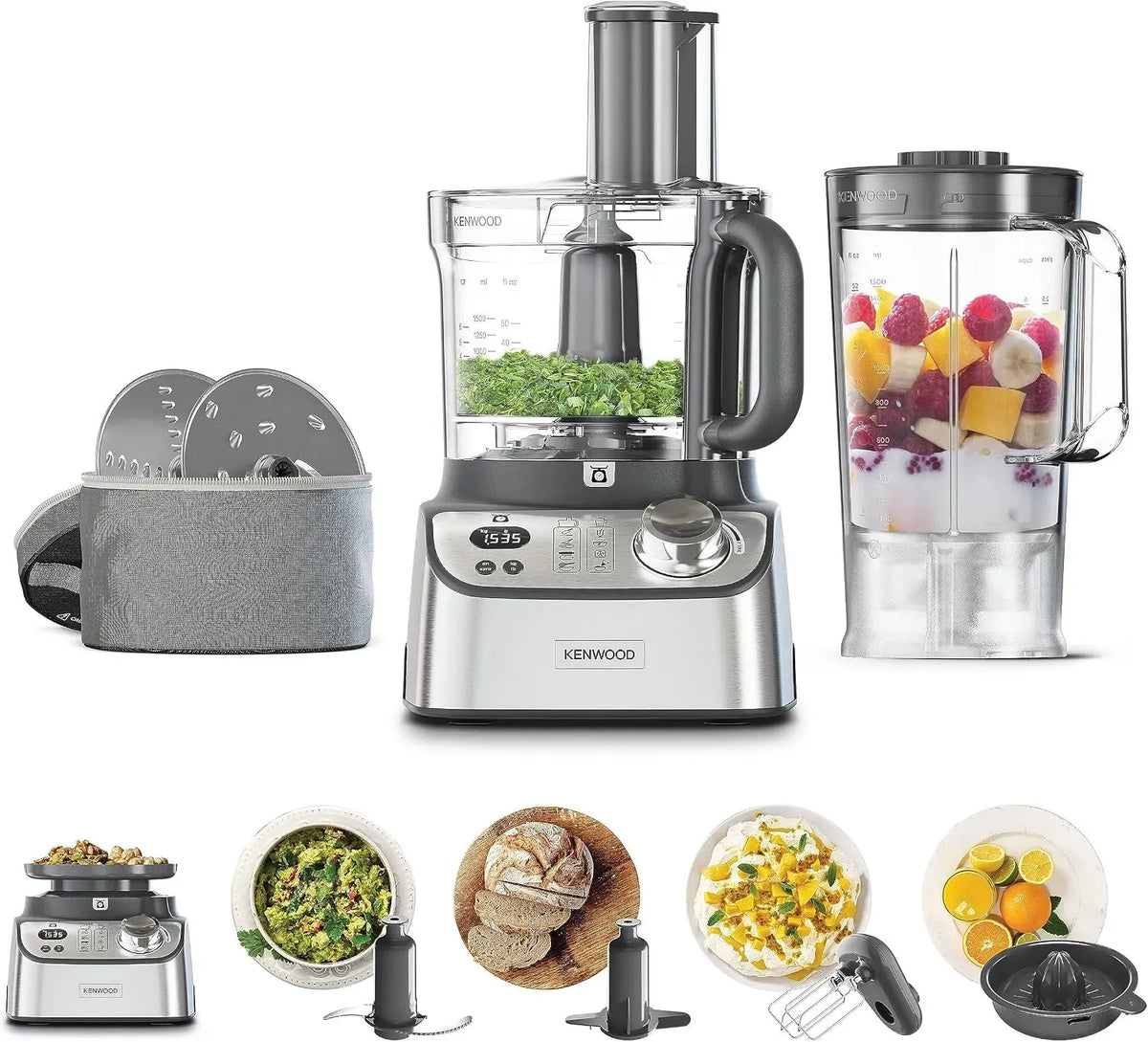 Kenwood FDM71.450SS Accessoire pour appareil, 3 L, 1000 W, Capacité 3L