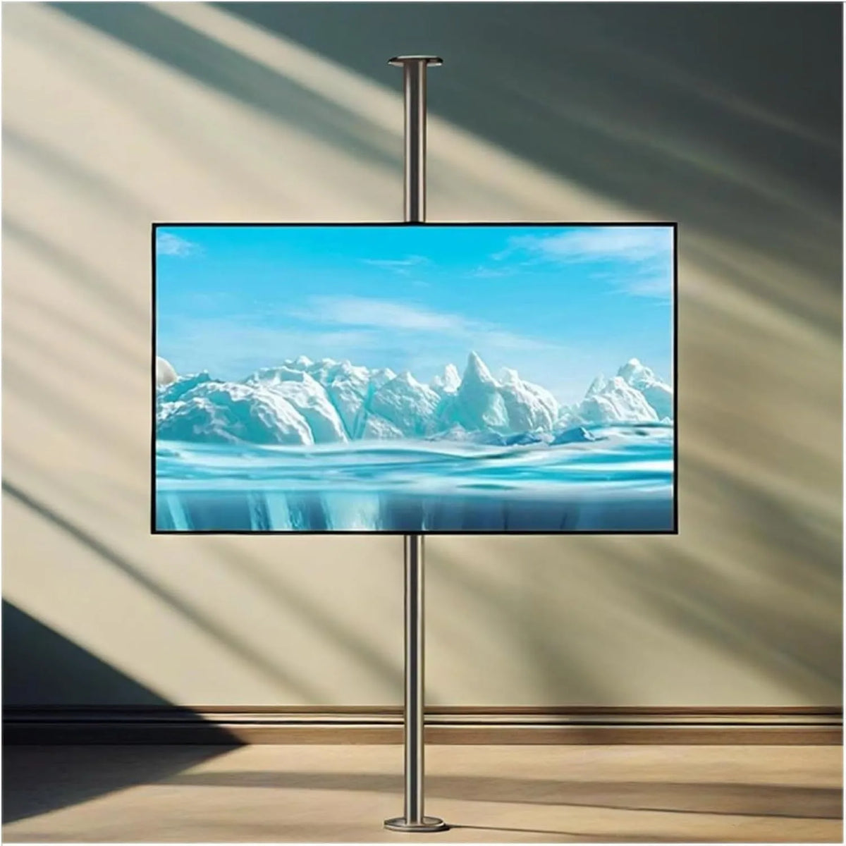 Smart TV, 75 pouces, téléviseur, installation murale, écran LCD, Support Mural Rotatif à 360°, Une Couleur: 850-1095 mm, jusqu'à 110 LB