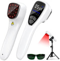 650nm 808nm Support, Lampe, Portable, minuteur, 5 Modes, sans fil, rouge, pour Relaxation Musculaire, Appareil