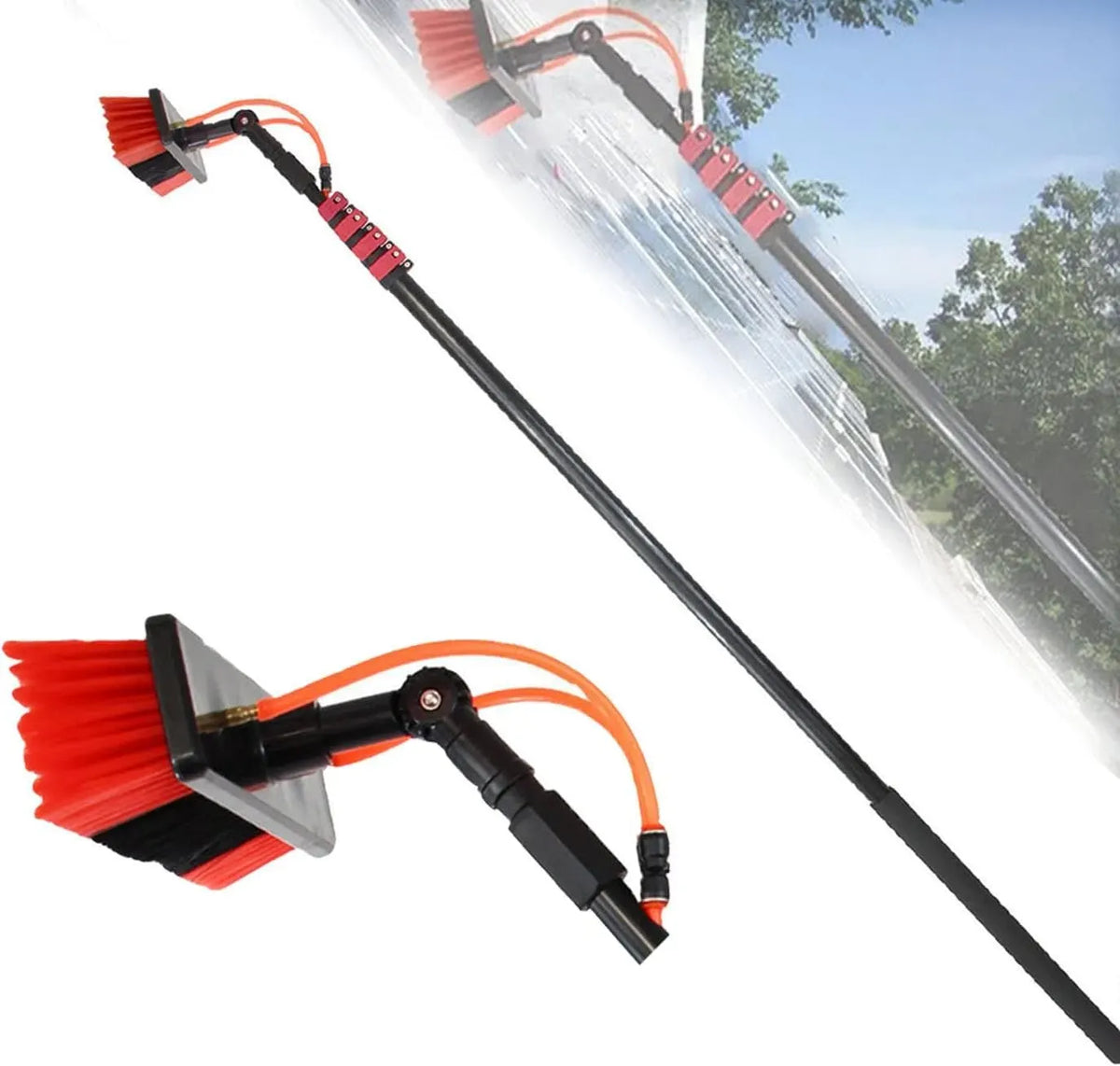 nettoyeur, Brosse, 3,6 m, 10,8 m, pour un lavage sans effort