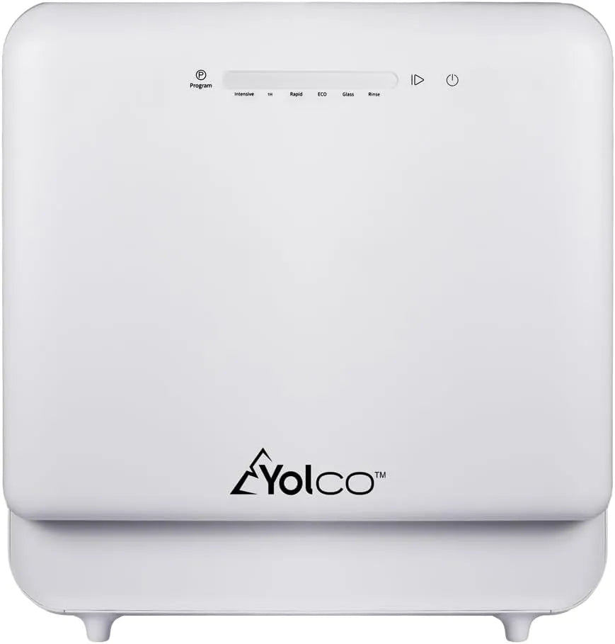 Lave-vaisselle, 5 L, 230 V, Yolco DWM01, portable, grand réservoir, camping, sans raccordement à l'eau fixe, compact
