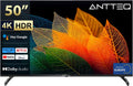 Google S50 Smart TV, 50 pouces, téléviseur, 4K UHD, HDR, triple tuner DVB-T2, S2, son Dolby, Wi-Fi, Bluetooth, HDR10, Dolby Audio, 127cm, WiFi