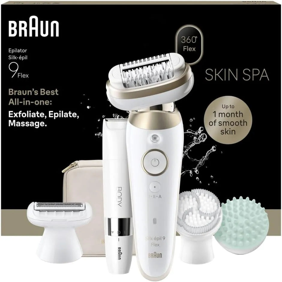 Braun appareil d'épilation électrique pour femme, Épilateur, effet 3D