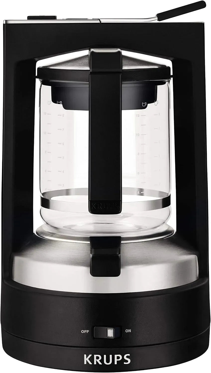 Krups KM468910 Cafetière électrique, noir, 850 watts, 8 à 12 tasses
