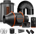 Ventilateur, 10,2 cm, SPIDER FARMER, 2 zones de température