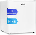 Réfrigérateur, 48 L, 0 à 10 °C, décoration de salon, blanc, MiniBar pour Chambre Bureau Hôtel Salon, 48L, Smad Mini Frigo, Petit Frigo, avec Porte