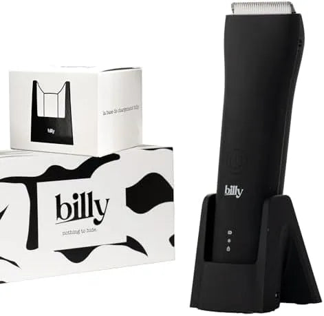 Hommes/Femmes, La billy noire, La tondeuse intime anti-coupure, anti-poils incarnés, LED, USB-C
