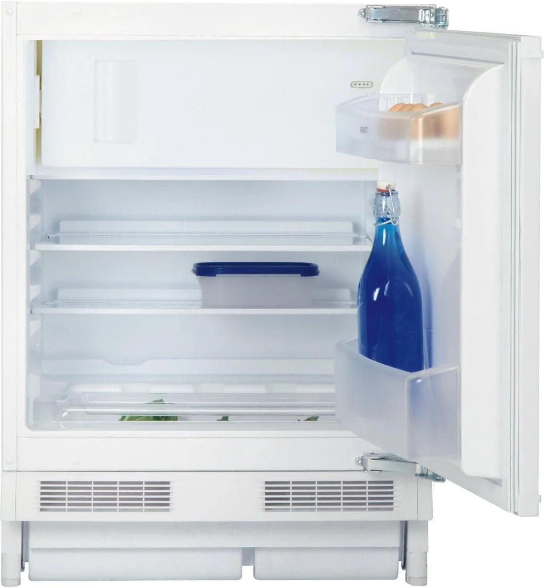 Beko Congélateur, 105 L, encastrable, armoire congélateur, congélateur 18 l, niche: 82-87 cm, 183 kWh, technique de porte fixe