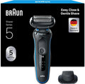 Braun Series 5 51-B1200s Accessoire pour appareil, IP65, gril, bleu, A Grille Et Sans Fil, Rasoir Electrique Pour Hommes 1-B1200s