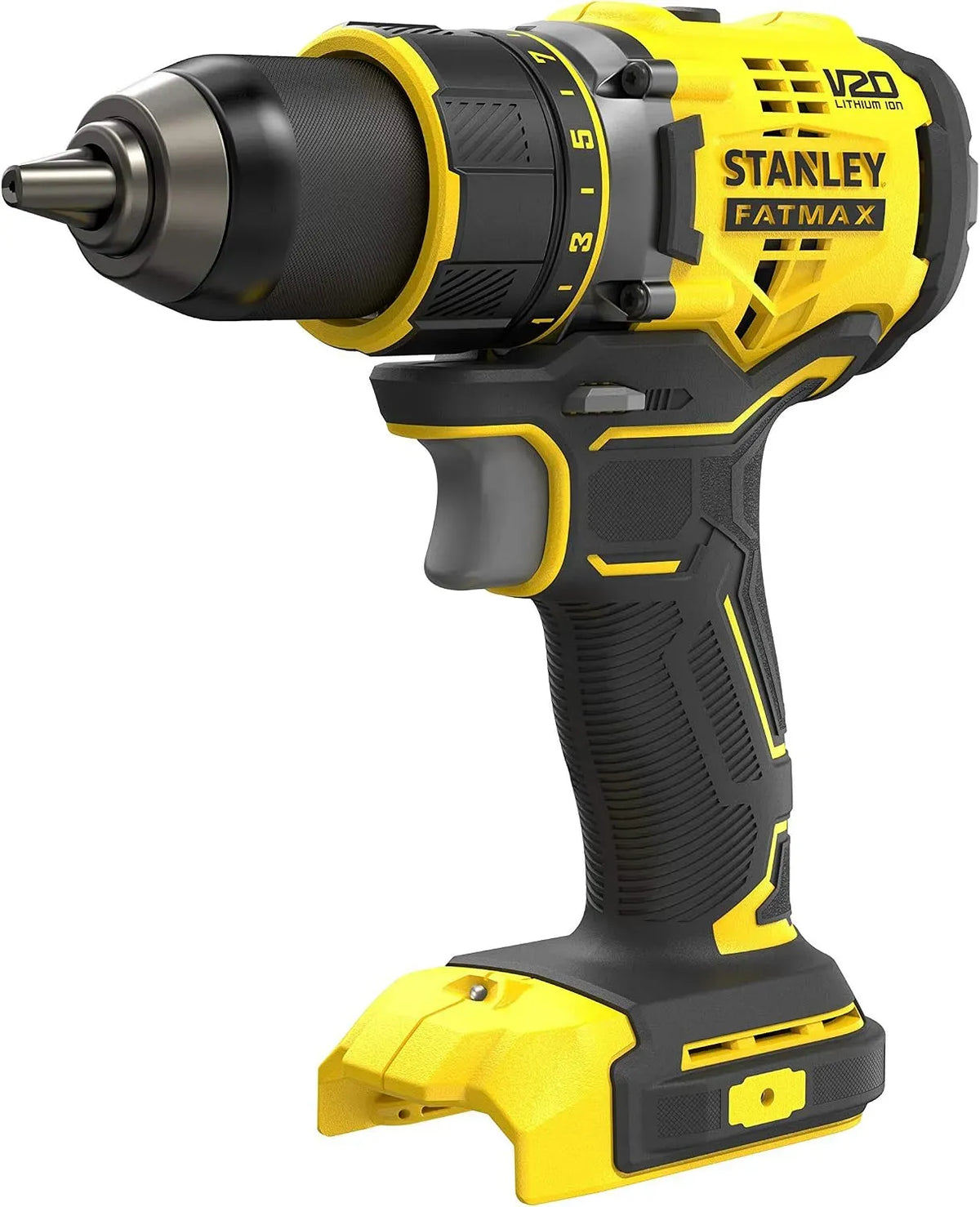 Noir/Jaune, Stanley Perceuse-visseuse, 80 Nm