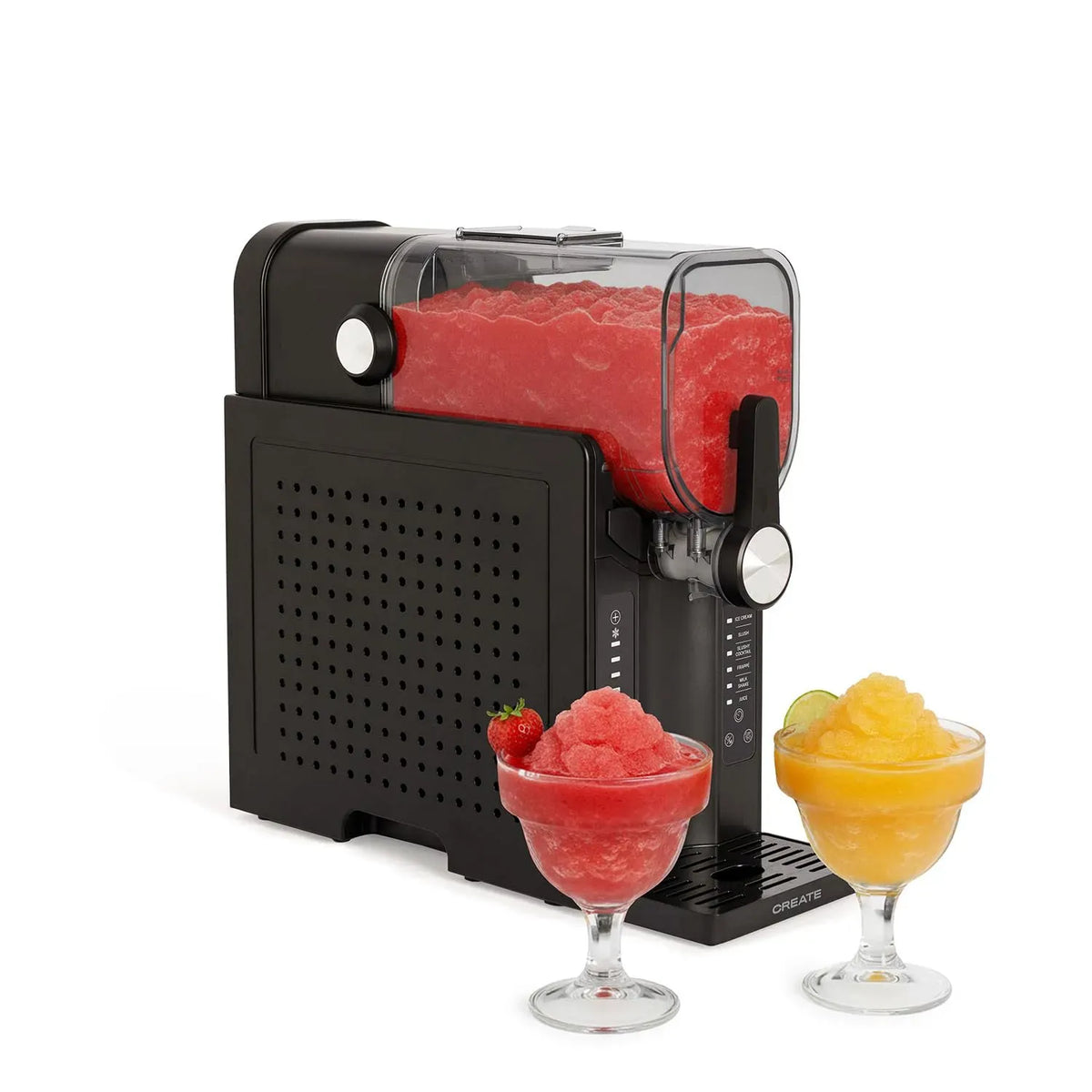 Machine à granités, SLUSH MAKER, MAKER/Machine, 2,6 L, 200 W, 6 programmes, tactile, bois