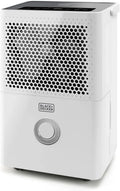 Black+Decker BXDH12E 25m2 Déshumidificateur, 12 L, amovible, noir, Programmable 24h/24, Réfrigérant écologique R290, 2 vitesses, 1,8 L