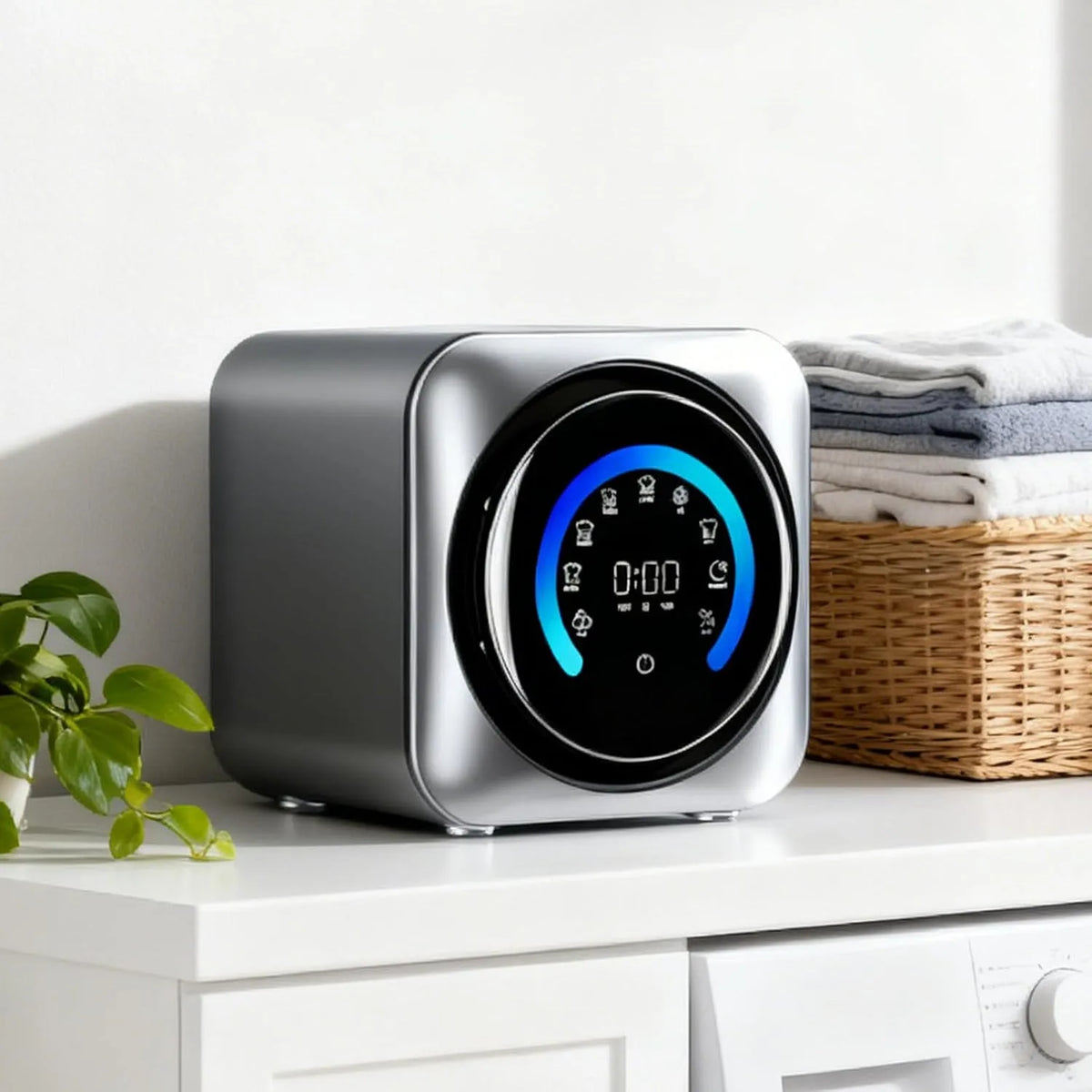 Lave-linge, 3,5 L, Mini laveuse et sécheuse Automatique de 3,5 L