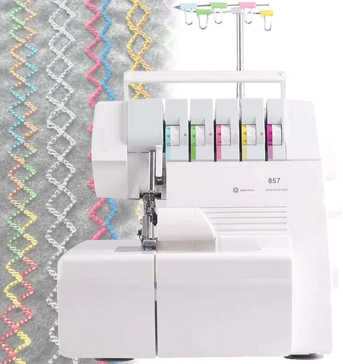 Machine à Coudre, Portable, machine à coudre électrique, professionnel, pour Débutants OverlockSewing