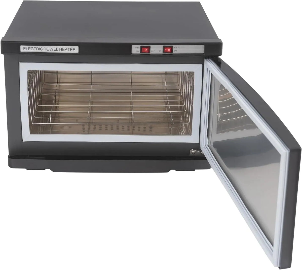 armoire de stérilisation UV, 25 L, décoration de salon, professionnel, acier inoxydable, noir, pour serviettes d'une capacité de 25 l