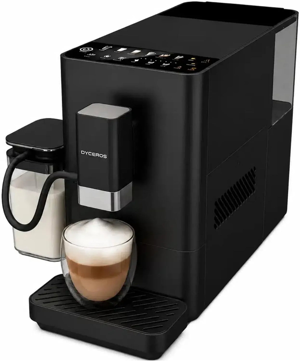 Machine à Caf, machine à café électrique, tactile, grand réservoir