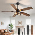 Ventilateur, 52 pouces, extérieur, industriel, décoration de salon
