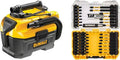 DeWalt DCV584L-QW DT70731T-QZ Aspirateur, classe énergétique E, & Coffret TOUGHCASE 37 Pièces, Embouts de vissage FLEXTORQ