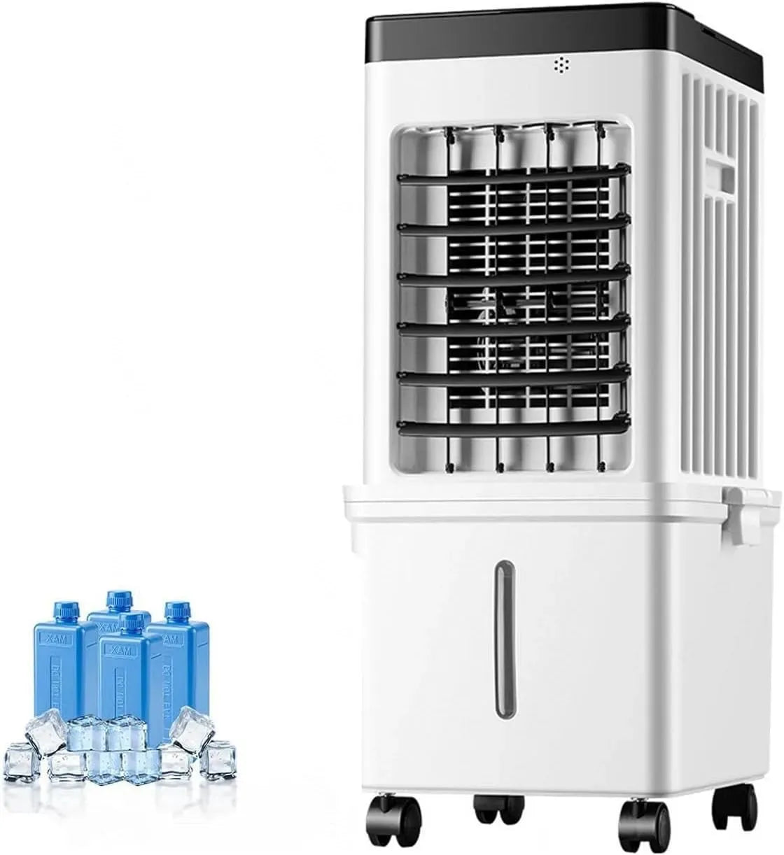 Climatiseur, 15 L, roulettes de déplacement, grand réservoir