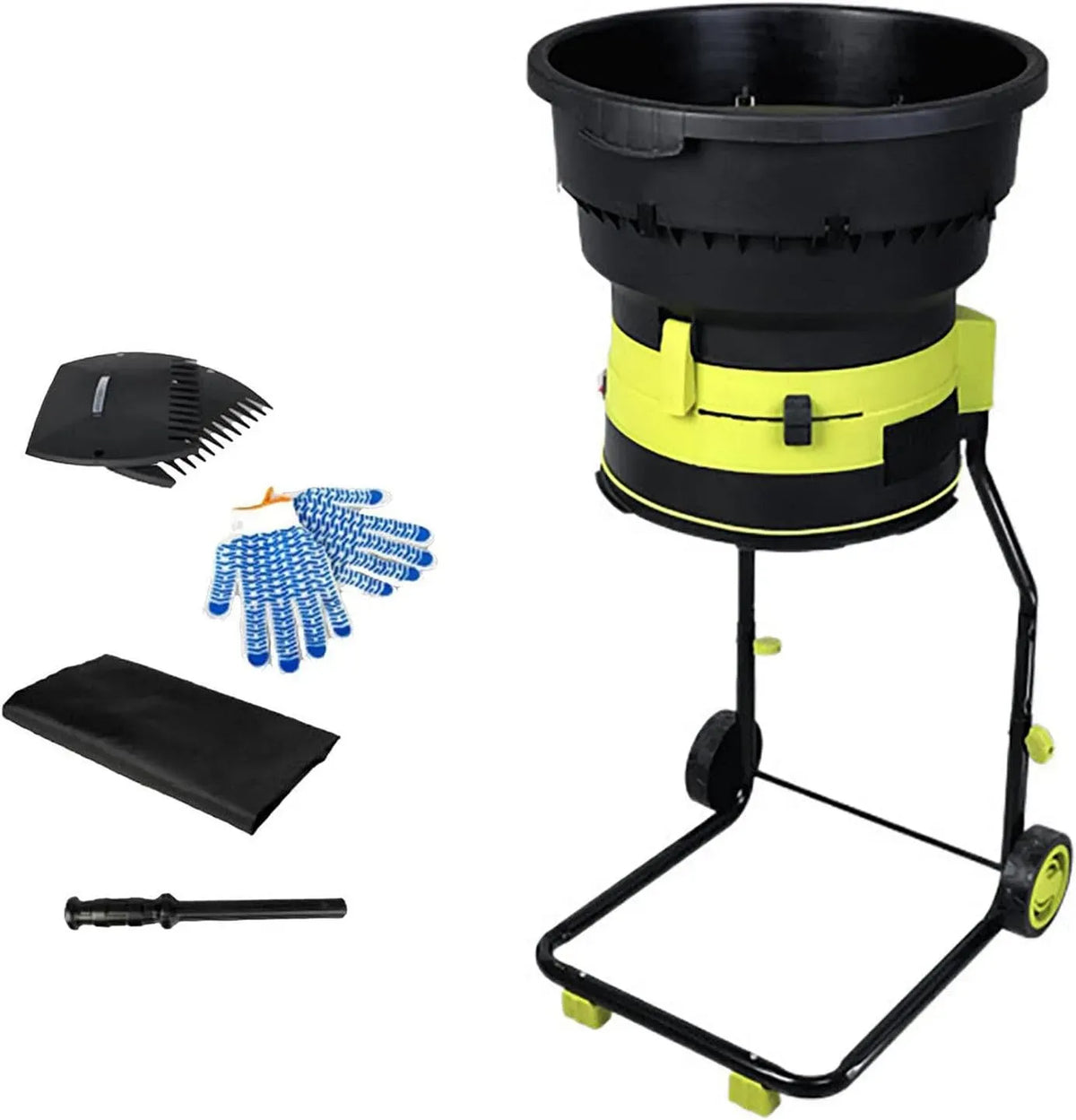 8000RPM De Feuilles Mortes Thermique, pour Électrique Jardin, 2500W De Végétaux Et Branches, Ratio 17:1
