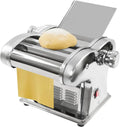 Machine à pâtes, 135 W, machine à nouilles, amovible, acier inoxydable, inox 410, laminoir en acier inoxydable 410, 3 coupes, réglage 0,5 à 4 mm